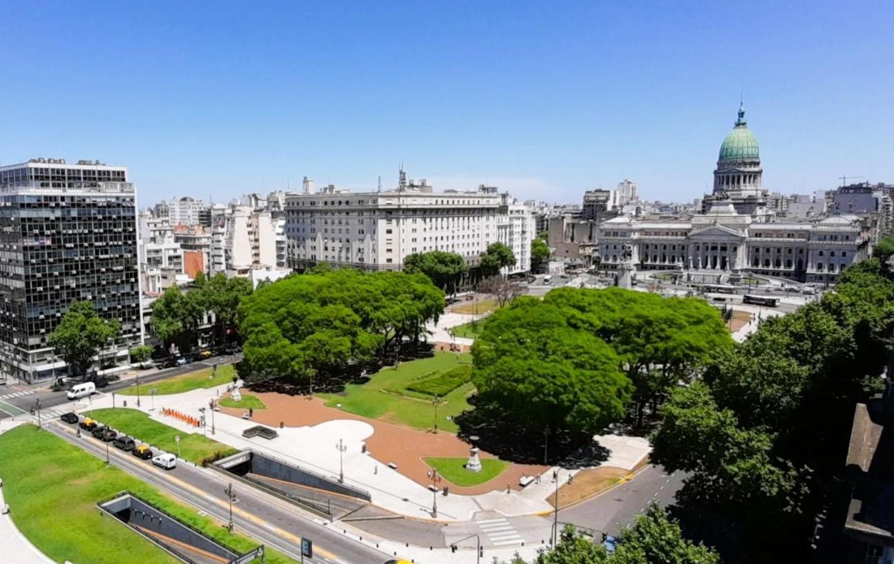 Boureau Congreso P. 12° Vista Panoramica 45 M2 Apartment Buenos Aires Luaran gambar